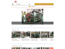 Tablet Screenshot of gabion-machine.com